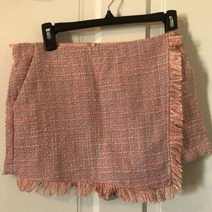 Tweed skort